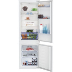 Réfrigérateur combiné intégrable BEKO BCHA275K4SN - 2 portes - 262 L - Semi No Frost - Blanc Réfrigérateur combiné intégrable BEKO BCHA275K4SN - 2 portes - 262 L - Semi No Frost - Blanc