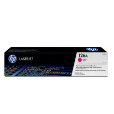HP 126A Cartouche de Toner magenta authentique (CE313A) pour HP LaserJet CP1025/Laser HP 126A Cartouche de Toner magenta authentique (CE313A) pour HP LaserJet CP1025/Laser