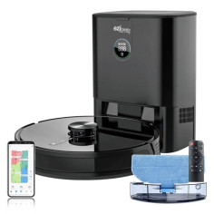 Robot Aspirateur Laveur Connecté avec base aspirante EZICLEAN I-Bot Z7 Smart - 240 mi