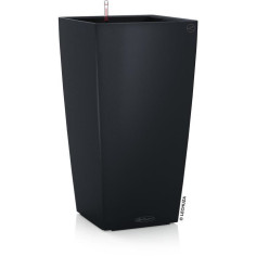 Jardiniere LECHUZA Cubico Color 40 - Ardoise - Systeme de sous-irrigation - 40x40x75cm Jardiniere LECHUZA Cubico Color 40 - Ardoise - Systeme de sous-irrigation - 40x40x75cm