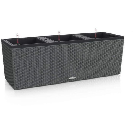 Pot de fleur - LEC - Trio Cottage 30 - granit - systeme d'irrigation intégré - résist