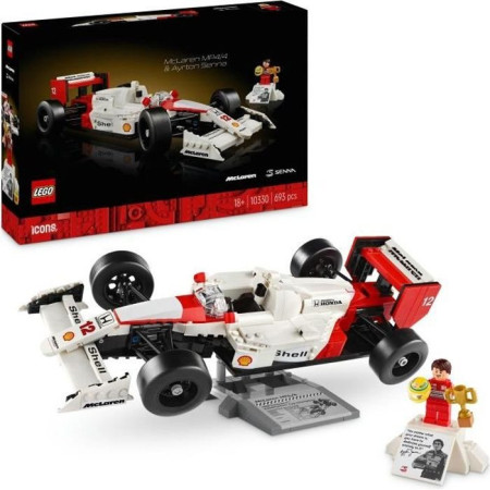 LEGO Icons 10330 McLaren MP4/4 et Ayrton Senna