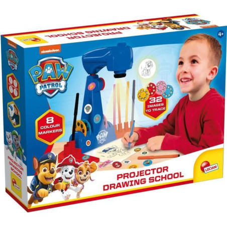 Projecteur de dessins - LISCIANIGIOCHI - PAT'PATROUILLE - Accessoires Inclus, Modeles Pat' Patrouille