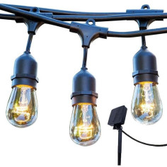 Guirlande lumineuse solaire - LUMISKY - MAFY SOLAR - 6.50 m - 10 ampoules a filament