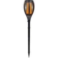 Torche solaire Maity Sun - Effet flamme - LED - H 80 cm - Blanc chaud - LUMI JARDIN Torche solaire Maity Sun - Effet flamme - LED - H 80 cm - Blanc chaud - LUMI JARDIN