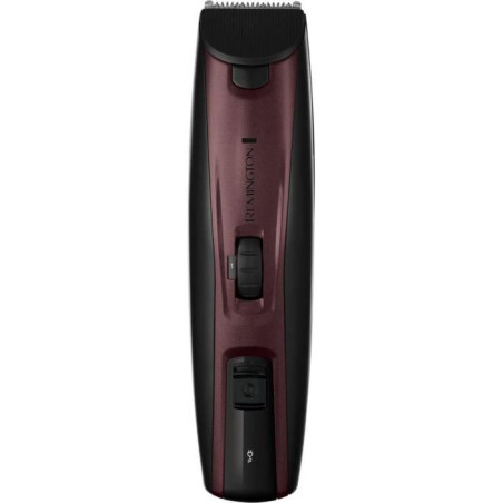 Coffret tondeuse barbe Remington MB4047 – sans fil, étanche – lames revetement titanium – 9 guides de coupe – trousse incluse