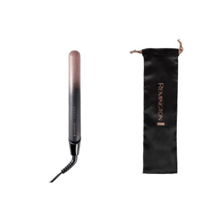 Lisseur REMINGTON S5305 Rose Shimmer - 5 températures 150 a 230°C – chauffe rapide – arret automatique