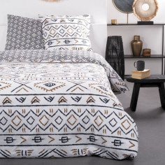 Parure de lit - TODAY - Sunshine - 116537 - 2 personnes - 240x260cm - Coton - Imprimé 9.35 Parure de lit - TODAY - Sunshine - 116537 - 2 personnes - 240x260cm - Coton - Imprimé 9.35