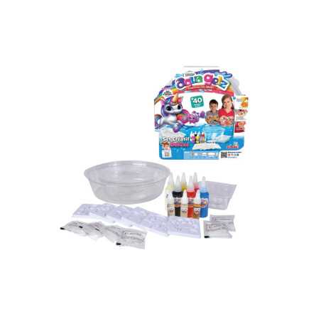 Simba - Aqua Gelz - Set Créatif Deluxe - Figurine en 3D - Kit Créatif pour enfant - Tuves de Gel - Des 8 ans