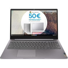 PC Portable LENOVO IdeaPad 3 15IJL6 | Chrome OS - 15'' FHD - Celeron N4500 - RAM 4 Go - Stockage 64 Go - AZERTY