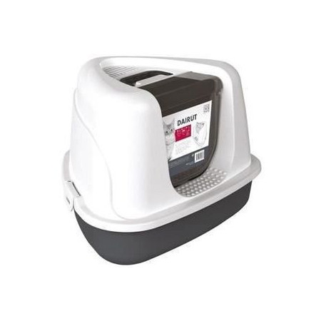 Maison de toilette - Mpets - DAIRUT Noir & Blanc