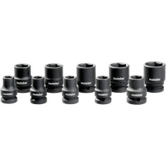 Jeu de clés a douille 1/2'' antichoc - METABO - Accessoires de compresseur Jeu de clés a douille 1/2'' antichoc - METABO - Accessoires de compresseur