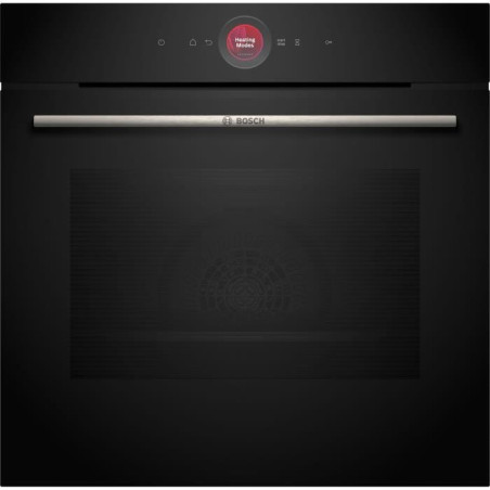 Four multifonction Pyrolyse Softclose - BOSCH SER8 - HBG7741B1 Noir - Vol four: 71l - 14 modes de cuisson - H595xL594xP548 mm