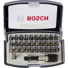 Jeu d'embouts de vissage BOSCH PROFESSIONAL 32 pieces (embout de vissage extra dur Jeu d'embouts de vissage BOSCH PROFESSIONAL 32 pieces (embout de vissage extra dur