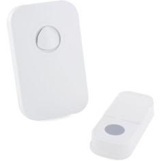 Carillon - CHACON - Sans fil sur batterie - 120 m - Blanc Carillon - CHACON - Sans fil sur batterie - 120 m - Blanc