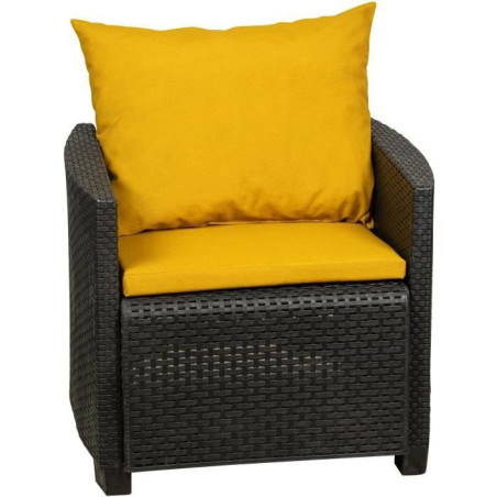 Ensemble de coussin Coffee set - JARDIN PRIVE - Cumin