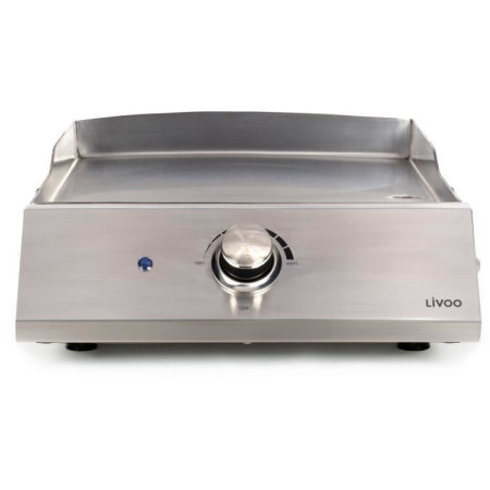 Plancha électrique - LIVOO - DOC292 - 1 bruleur - Inox