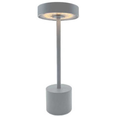 Lampe de table sans fil - LUMISKY - ROBY GREY - H30 cm - Touch en aluminium - Gris clair - LED Lampe de table sans fil - LUMISKY - ROBY GREY - H30 cm - Touch en aluminium - Gris clair - LED