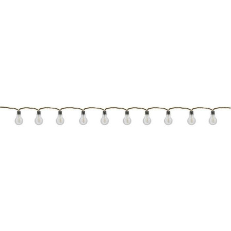 Guirlande lumineuse extérieur - LUMISKY - FANTASY CORD - 7.70 m - 10 ampoules filamen