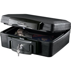 Coffre-fort ignifuge - MASTER LOCK - H0100EURHRO - Etanche avec clé - 4