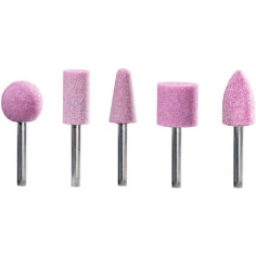 Assortiment de Meules sur tige pour meuleuse droite - METABO - Pour l'acier et la fonte d'acier Assortiment de Meules sur tige pour meuleuse droite - METABO - Pour l'acier et la fonte d'acier
