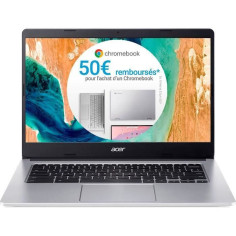 PC Portable ACER Chromebook 314 CB314-2H-K04F - 14 FHD - MTK MT8183 - RAM 4Go - Stockage 32Go - Chrome OS - AZERTY