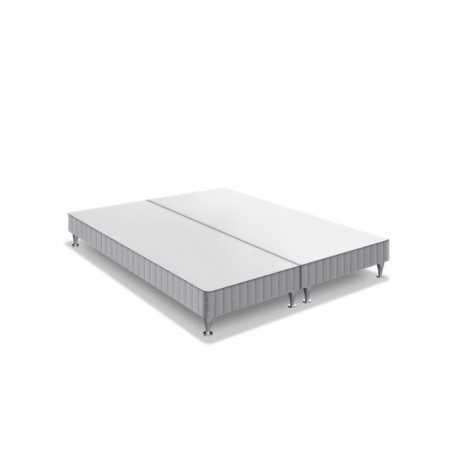 Sommiers 2x90x200 cm a lattes - Bois massif - SIMMONS