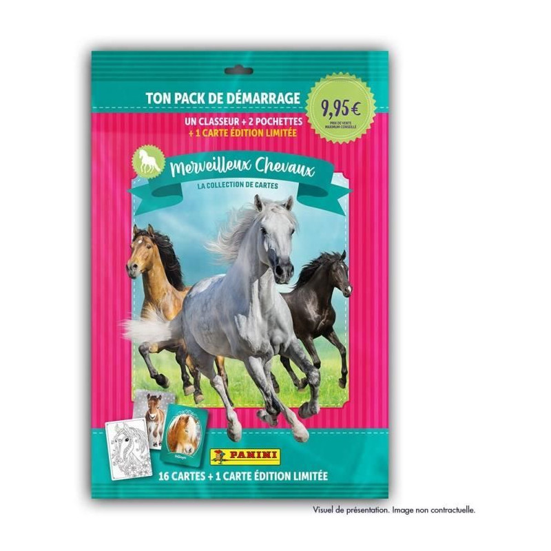 Panini Chevaux Du Monde 2025 – Boîte De 36 Pochettes, 180 Stickers, Collection Chevaux D'Europe, Amérique, Asie, Afrique