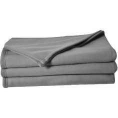 Couverture polaire TOISON D'OR - Poleco - 220x240cm - Acier Couverture polaire TOISON D'OR - Poleco - 220x240cm - Acier