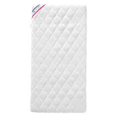 Matelas Bébé Parfait - 60x120x10 cm - 2 Faces : Été / Hiver - Déhoussable - Anti Acarien Matelas Bébé Parfait - 60x120x10 cm - 2 Faces : Été / Hiver - Déhoussable - Anti Acarien