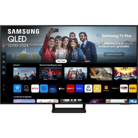 Samsung 65Q70D - TV QLED 65'' (165 cm) - 4K UHD 3840x2160 - 120 Hz - HDR10+ - Gaming