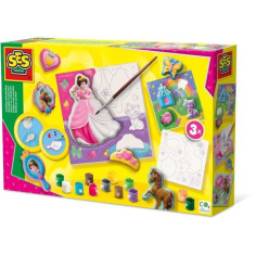 Moulage et peinture - Toiles pour peindre des princesses 3x - Loisirs créatifs - SES Moulage et peinture - Toiles pour peindre des princesses 3x - Loisirs créatifs - SES