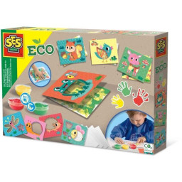 Cartes de peinture au doigt Eco - SES CREATIVE - Exprime-toi avec la peinture au doig