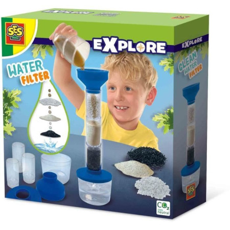 Filtre de nettoyage d'eau - Jouet éducatif - SES CREATIVE - Découvre la science et la