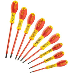 Jeu de 10 Tournevis - STANLEY FATMAX - FMHT62573-0 - Isolés 1000V - Electricien + Phi Jeu de 10 Tournevis - STANLEY FATMAX - FMHT62573-0 - Isolés 1000V - Electricien + Phi