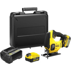 Scie Sauteuse - STANLEY FATMAX V20 - SFMCS600M2K-QW - Lithium 18V - 2 Batteries 4Ah Scie Sauteuse - STANLEY FATMAX V20 - SFMCS600M2K-QW - Lithium 18V - 2 Batteries 4Ah