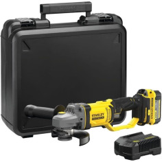 Meuleuse 125 mm - Lithium 18V - 1 Batterie 4Ah - STANLEY FATMAX V20 - SFMCG400M1K-QW Meuleuse 125 mm - Lithium 18V - 1 Batterie 4Ah - STANLEY FATMAX V20 - SFMCG400M1K-QW