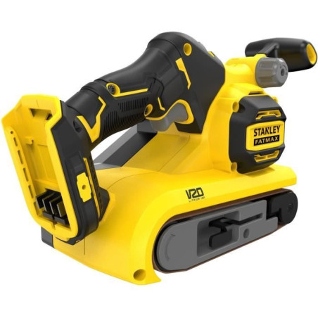 Ponceuse a bande sans fil - 18V - STANLEY FATMAX V20 - SFMCW223B-XJ - 76 mm x 457 mm - sans batterie