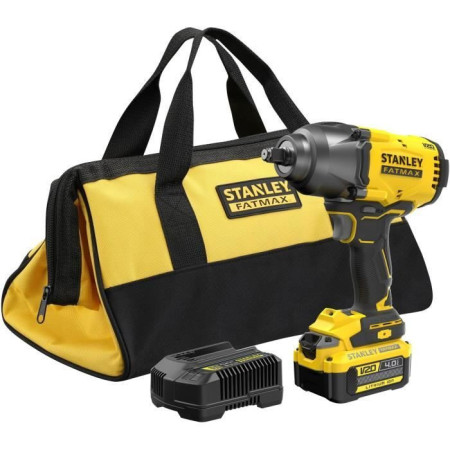 Boulonneuse a chocs - STANLEY FATMAX V20 - SFMCF940M1-QW - 1/2 Brushless 950 Nm - Lit
