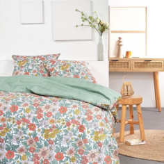 Parure de lit - TODAY - Sunshine - 2 personnes - 260x240cm - Coton - Imprimé 11.47 Parure de lit - TODAY - Sunshine - 2 personnes - 260x240cm - Coton - Imprimé 11.47