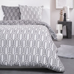 Parure de lit - TODAY - Sunshine - 2 personnes - 240x260cm - Coton - Imprimé 9.53 Parure de lit - TODAY - Sunshine - 2 personnes - 240x260cm - Coton - Imprimé 9.53