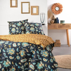 Parure de lit 2 personnes - TODAY - Sunshine 11.45 - 220 x 240 cm - 100% Coton imprimé Parure de lit 2 personnes - TODAY - Sunshine 11.45 - 220 x 240 cm - 100% Coton imprimé