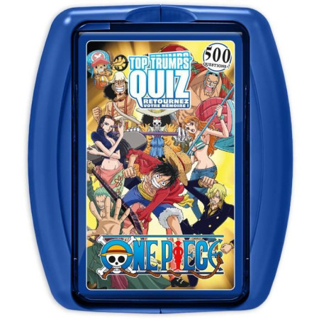 Quiz One Piece - Jeu de quiz - WINNING MOVES - Quiz illustré sur l'univers One Piece