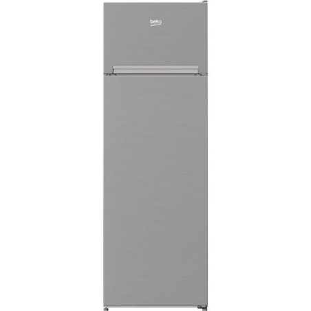 Réfrigérateur congélateur en haut - BEKO - RDSA280K40SN - 250 L - MinFrost - Classe E - 160,6x54x57,4 - Silver