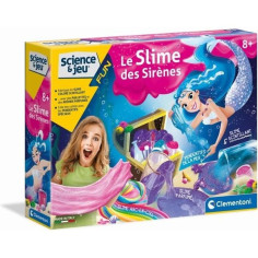 Clementoni - Science & Jeu - Kit scientifique pour fabriquer du slime sirene - A partir de 8 ans Clementoni - Science & Jeu - Kit scientifique pour fabriquer du slime sirene - A partir de 8 ans