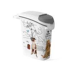 Boîte de conservation pour aliments pour chiens 10 kg Curver PetLife Boîte de conservation pour aliments pour chiens 10 kg Curver PetLife