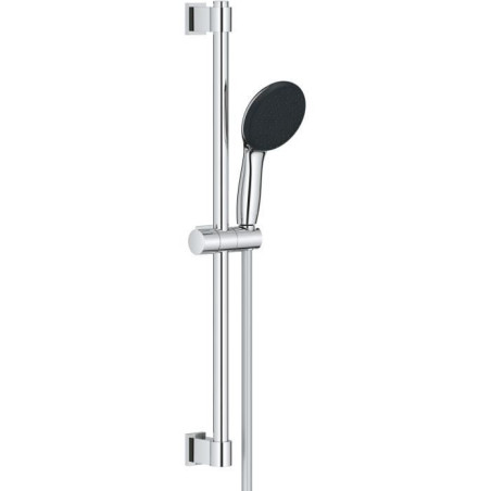 Ensemble de douche avec pommeau 1 jet, barre 60cm et flexible 1,75m - GROHE Vitalio Start 110 27942001 - Economie d'eau - Chrom
