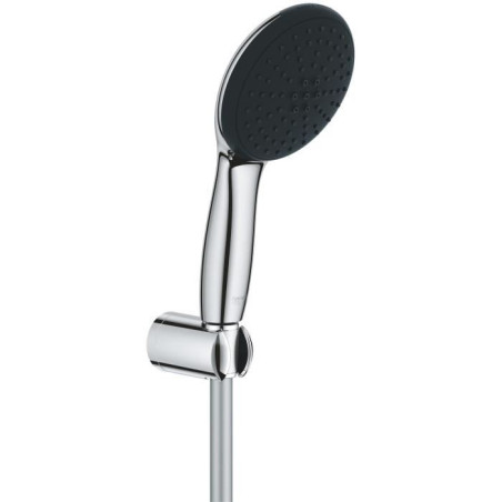 Ensemble de douche avec pommeau 2 jets, support et flexible - GROHE Vitalio Start 110 27950001 - Sélection facile - Economie d'