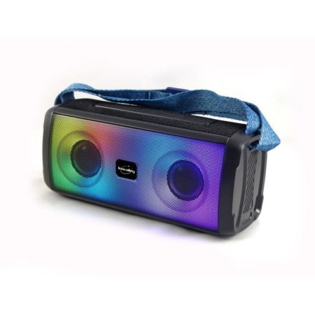 Enceinte lumineuse bluetooth - INOVALLEY - HP345-B - 10W - LEDs - Bluetooth V5.3 - Mi