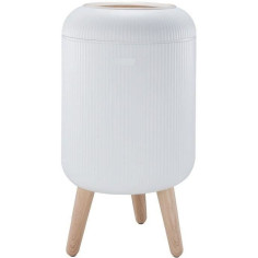 Poubelle sur pied de salle de bain push - LIMO - KITCHEN MOVE - 9L - Bois design Poubelle sur pied de salle de bain push - LIMO - KITCHEN MOVE - 9L - Bois design
